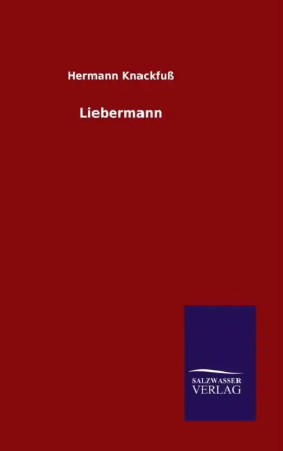 Liebermann by Hermann Knackfuß