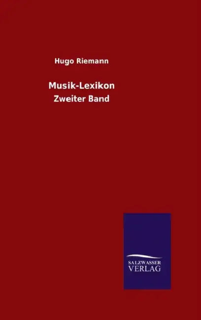 Musik-Lexikon by Hugo Riemann