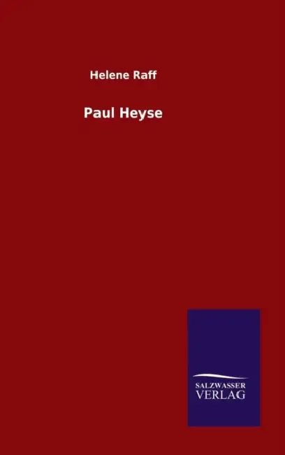 Paul Heyse by Helene Raff