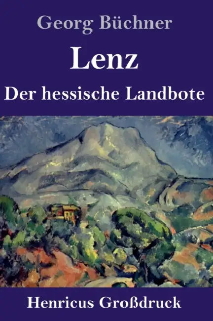 Lenz / Der hessische Landbote (Großdruck) by Georg Büchner