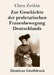 Zur Geschichte der proletarischen Frauenbewegung Deutschlands (Großdruck) by Clara Zetkin
