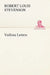 Vailima Letters by Robert Louis Stevenson
