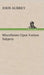 Miscellanies Upon Various Subjects by John Aubrey