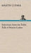 Selections from the Table Talk of Martin Luther by Martin Luther