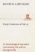 Forty Centuries of Ink or, a chronological narrative concerning ink and its backgrounds by David Nunes Carvalho