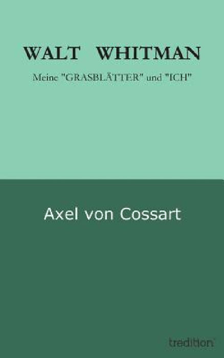 Walt Whitman by Axel Von Cossart