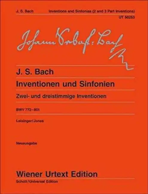Inventions And Sinfonias BWV 772-801