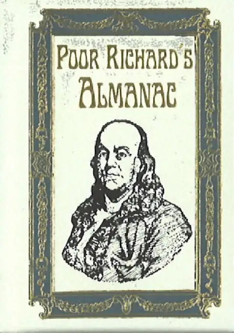 Poor Richard's Almanac Minibook - Limited Gilt-Edged Edition by Benjamin Franklin