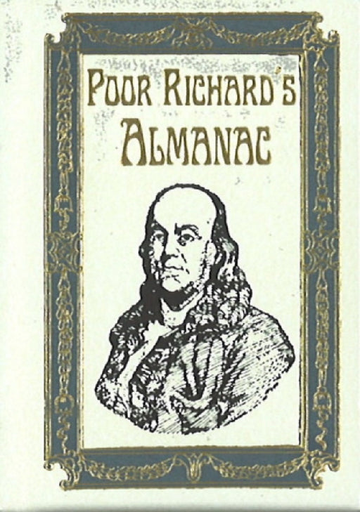 Poor Richard's Almanac Minibook - Limited Gilt-Edged Edition by Benjamin Franklin