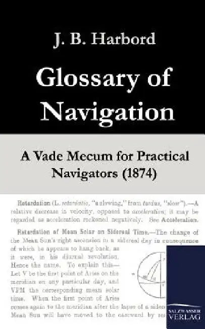 Glossary of Navigation by J. B. Harbord