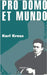 Pro domo et mundo by Kraus, Karl