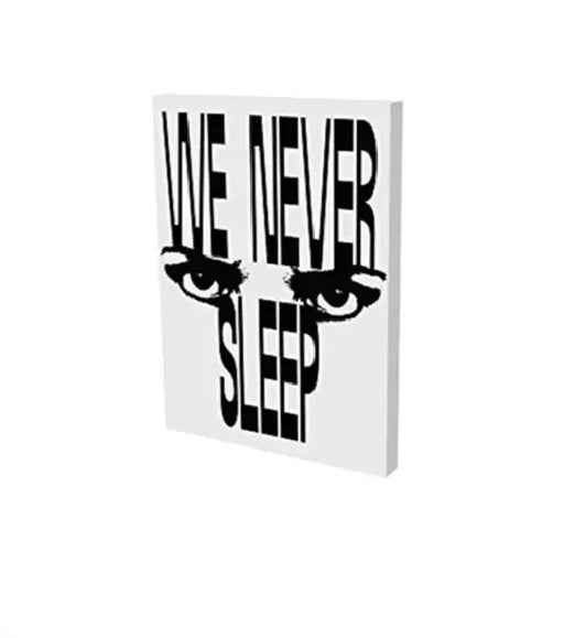 We Never Sleep: Exhibition Catalogue Schirn Kunsthalle Frankfurt by Jelena Martinovic, Katharina Dohm, Joerg Heiser
