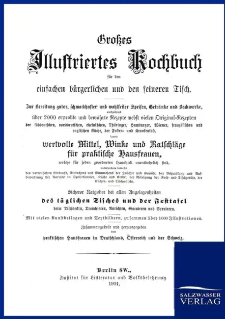 Großes Illustriertes Kochbuch by Ohne Autor