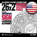 26x2 Intricate Coloring Pages with the American Sign Language Alphabet: ASL Manual Alphabet Coloring Book by Fingeralphabet Org