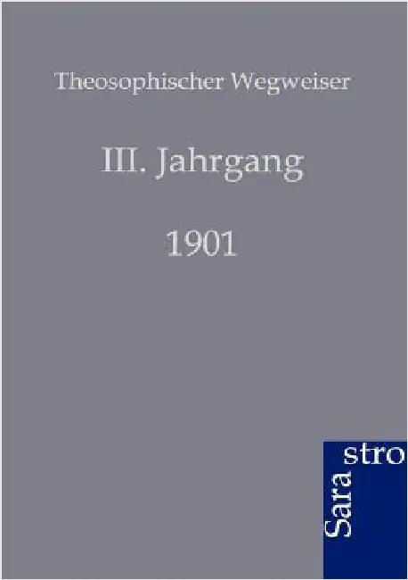 Theosophischer Wegweiser by Ohne Autor