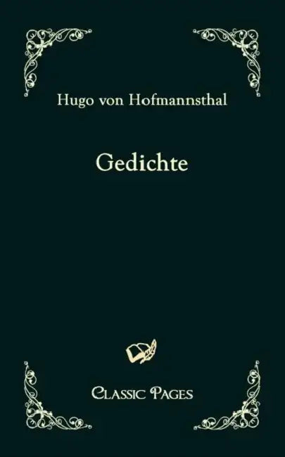 Gedichte by Hugo Von Hofmannsthal