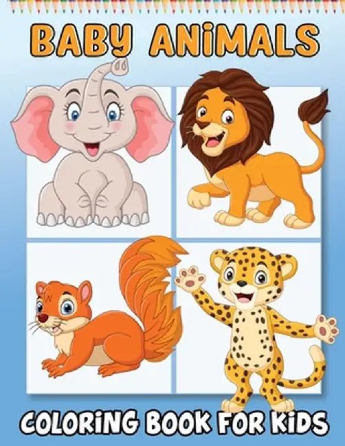 Baby Animals Book for Toddlers: Activity Book for Children, Animals Book for Kids by Laura Bidden