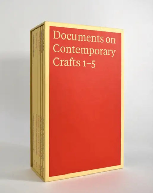 Documents on Contemporary Crafts 1-5 by André Gali, Hege Henriksen
