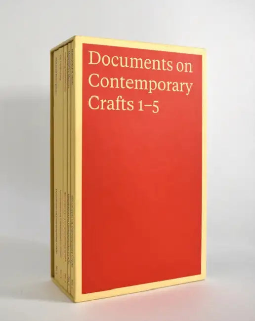 Documents on Contemporary Crafts 1-5 by André Gali, Hege Henriksen