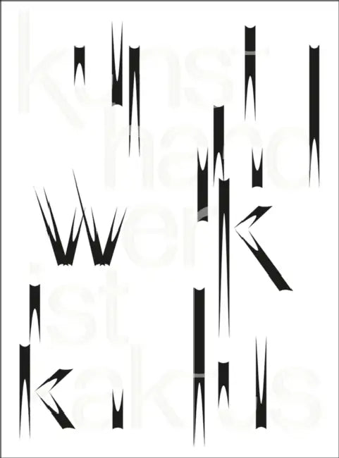 Kunsthandwerk Ist Kaktus by Sabine Runde, Matthias Wagner K.