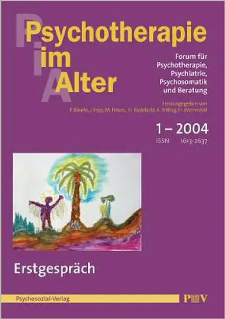 Psychotherapie im Alter Nr. 1: Erstgespräch by Bäurle, Peter