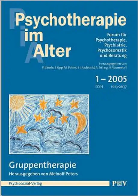 Psychotherapie im Alter Nr. 5: Gruppentherapie, herausgegeben von Meinolf Peters by Bäurle, Peter