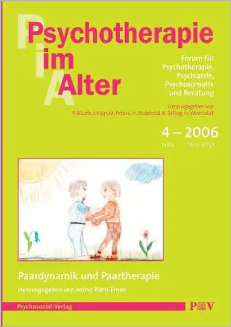 Psychotherapie im Alter Nr. 12: Paardynamik und Paartherapie, herausgegeben von Astrid Riehl-Emde by Bäurle, Peter