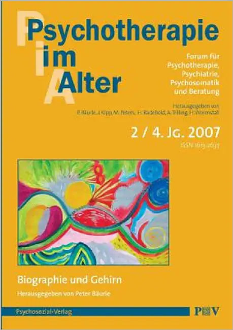 Psychotherapie im Alter Nr. 14: Biographie und Gehirn, herausgegeben von Peter Bäurle by Bäurle, Peter