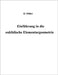 Einführung in die euklidische Elementargeometrie by Müller, Harald