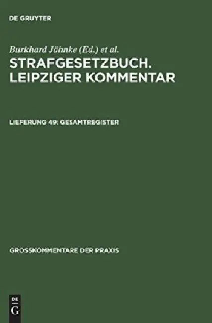 Gesamtregister by Petra Schafter