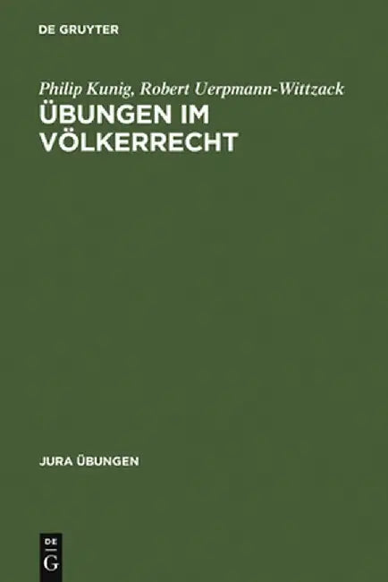 Ubungen Im Volkerrecht by Philip Kunig