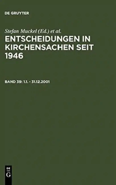 1.1. - 31.12.2001 by Carl J. Hering, Hubert Lentz, Stefan Muckel