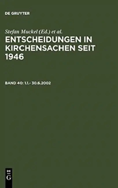 1.1.- 30.6.2002 by Carl J. Hering, Hubert Lentz, Stefan Muckel