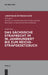 Das Sächsische Strafrecht Im 19. Jahrhundert Bis Zum Reichsstrafgesetzbuch by Judith Weber