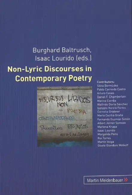 Non-Lyric Discourses in Contemporary Poetry: Spaces, Subjects, Enunciative Hybridity, Mediality by Burghard Baltrusch, Isaac Lourido