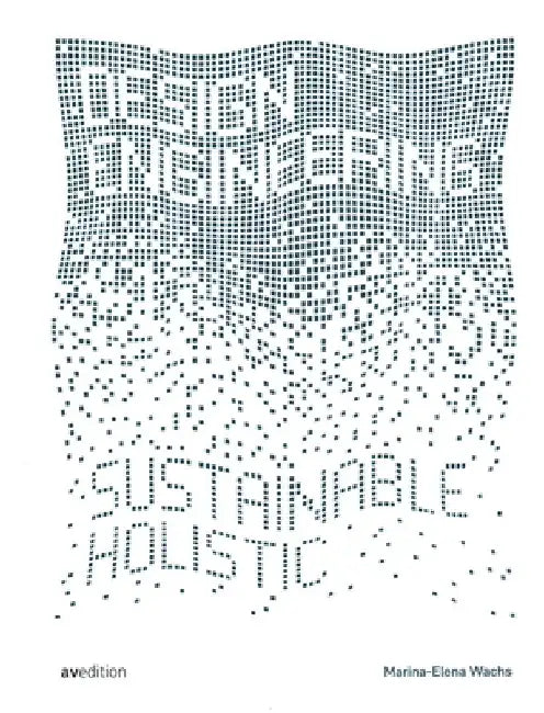Design Engineering: Sustainable and Holistic by Marina-Elena Wachs