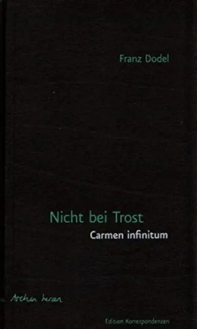 NICHT BEI TROST by Chuck Hogan