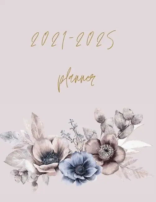 2021-2025 planner by Cristie Jameslake