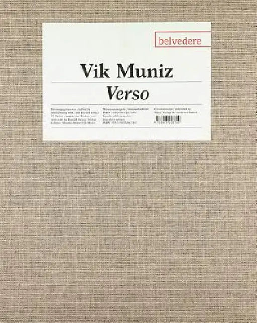Vik Muniz: Verso by Vik Muniz, Harald Krejci, Stella Rollig