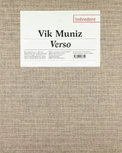 Vik Muniz: Verso by Vik Muniz, Harald Krejci, Stella Rollig