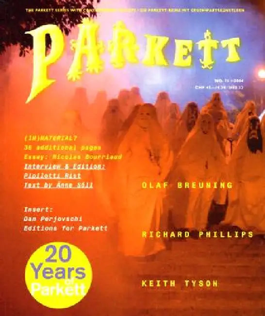Parkett by Olaf Breuning, Richard Phillips, Keith Tyson
