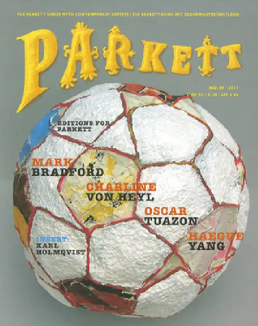 Parkett No. 89 by Mark Bradford, Oscar Tuazon, Charline von Heyl