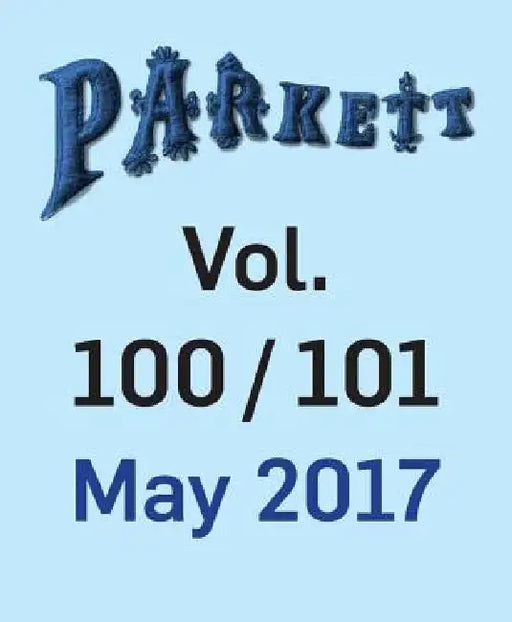 Parkett Vol. 100/101 by Nikki Columbus