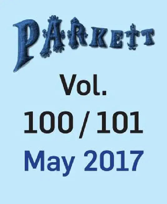 Parkett Vol. 100/101 by Nikki Columbus