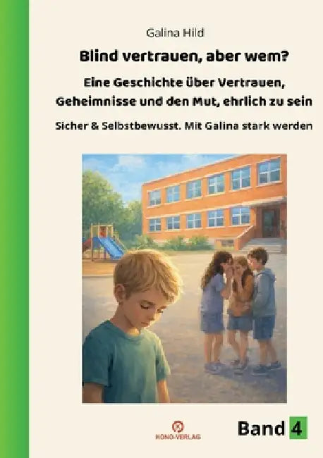 Blind vertrauen, aber wem?: Eine Geschichte über Vertrauen, Geheimnisse und den Mut, ehrlich zu sein by Galina Hild
