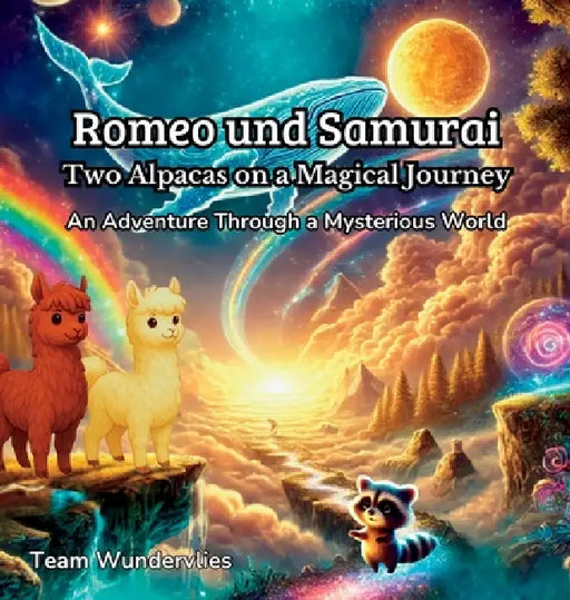Romeo und Samurai Two Alpacas on a Magical Journey by Team Wundervlies