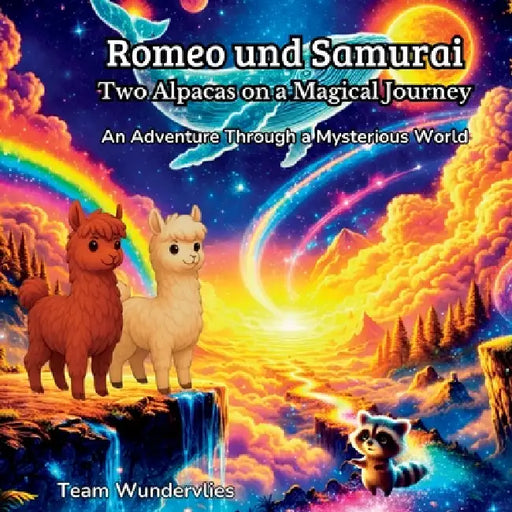 Romeo und Samurai Two Alpacas on a Magical Journey by Team Wundervlies
