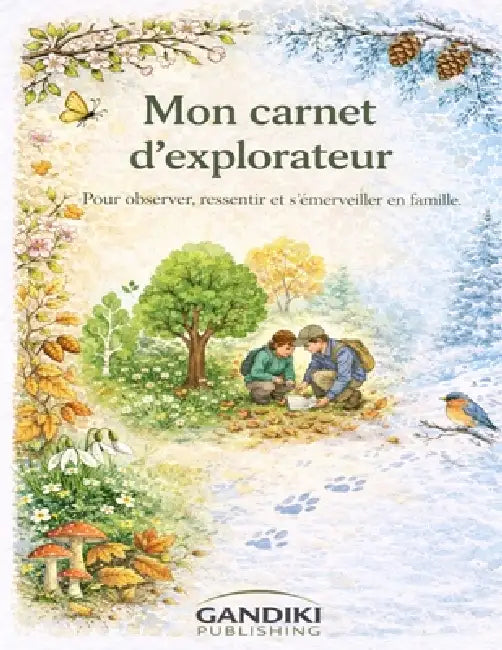 Mon carnet d'explorateur: Pour observer, ressentir et s'émerveiller en famille by Claude Mann