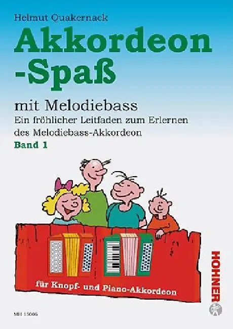 Akkordeon-Spass Bd. 1: (German Text) by Helmut Quackernack