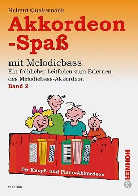 Akkordeon-Spass Bd. 2: (German Text) by Helmut Quackernack
